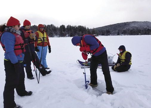 Citizen science with Squam Lakes Association